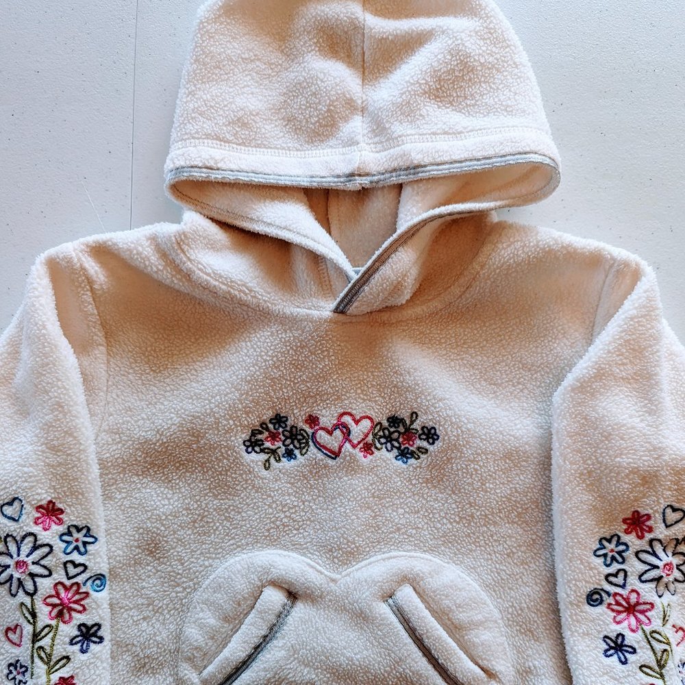 2T Sherpa pull over hoodie/ sweatshirt